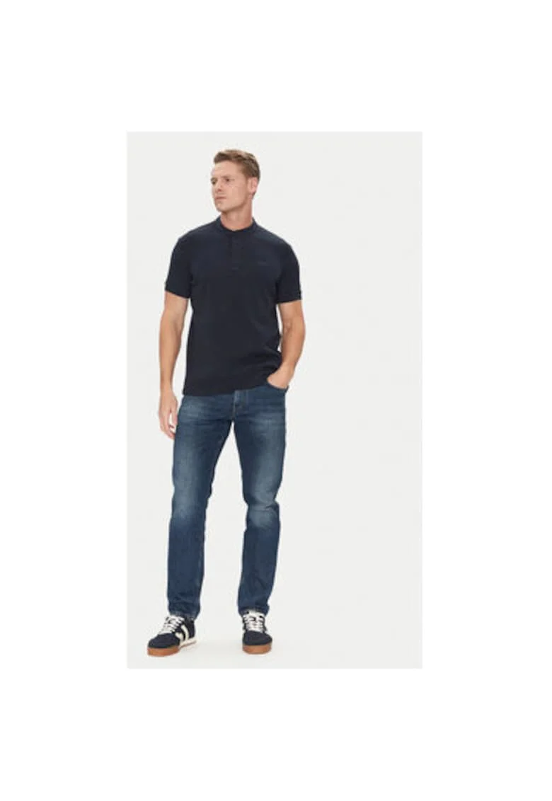 Tricou barbati  10019351 30045676, Bumbac/Nylon, Bleumarin, Bleumarin