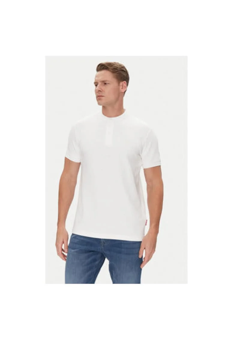 Tricou barbati  10019351 30045676, Bumbac/Nylon, Alb, Alb