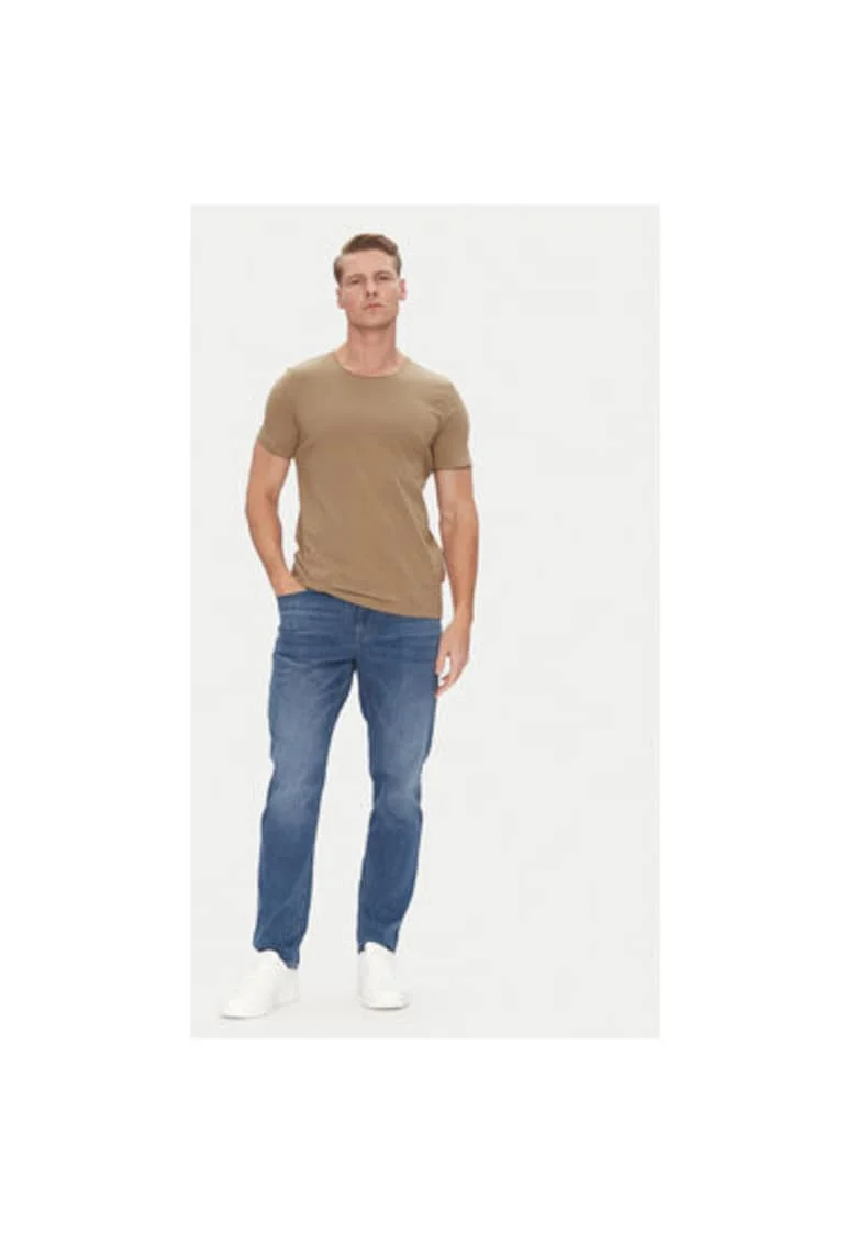 Tricou barbati  10019367 30045665, Bumbac, Maro, Maro