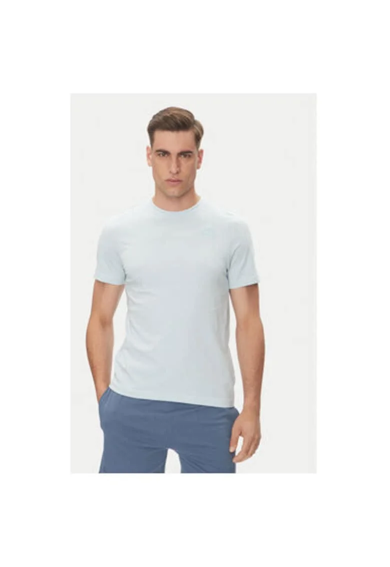 Tricou barbati  304J150, Bumbac, Albastru deschis, Albastru deschis