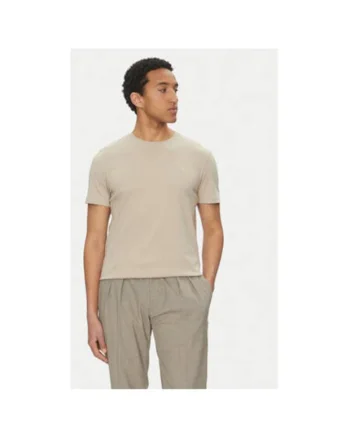 Tricou barbati  10019307 30045539, Bumbac organic, Bej, Bej