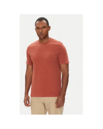 Tricou barbati  36JGU105U, Bumbac, Visiniu, Visiniu