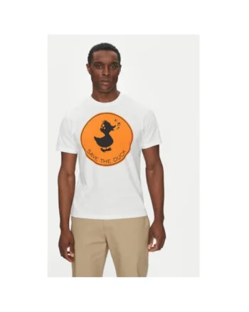 Tricou barbati  DT0825M-BESY20, Bumbac organic, Alb, Alb