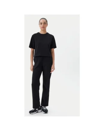 Tricou dama  117874, Bumbac, Negru, Negru
