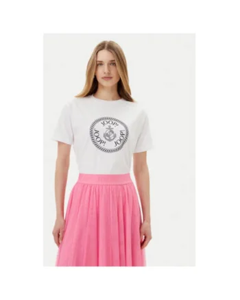 Tricou dama  10018228 30046219, Bumbac, Alb, Alb