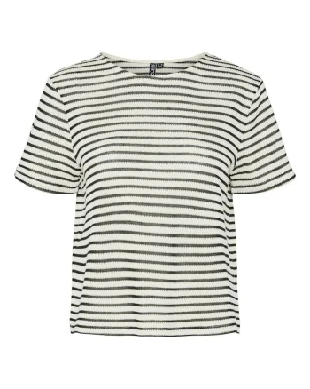 Tricou dama  17155073, Bumbac/Poliester, Ecru, Ecru