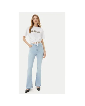 Tricou dama  GPP25190TS, Bumbac, Alb, Alb