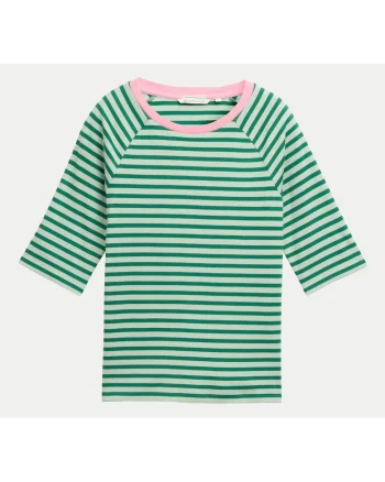Tricou dama  1045410, Bumbac organic, Verde, Verde