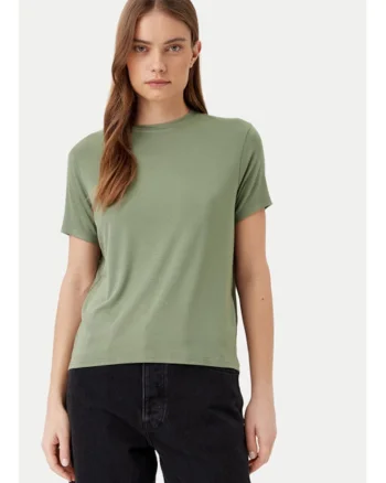 Tricou dama,  304913228, Viscoza, Verde, Verde