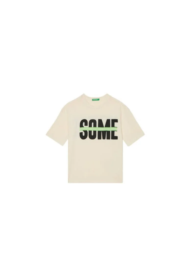 Tricou pentru baieti  3PCMC10N7, Bumbac, Ecru, Ecru