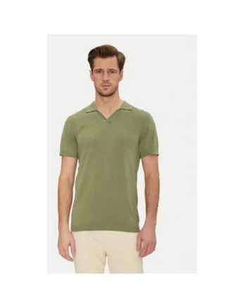 Tricou Polo barbati  20718362, Bumbac/Lyocell, Verde, Verde