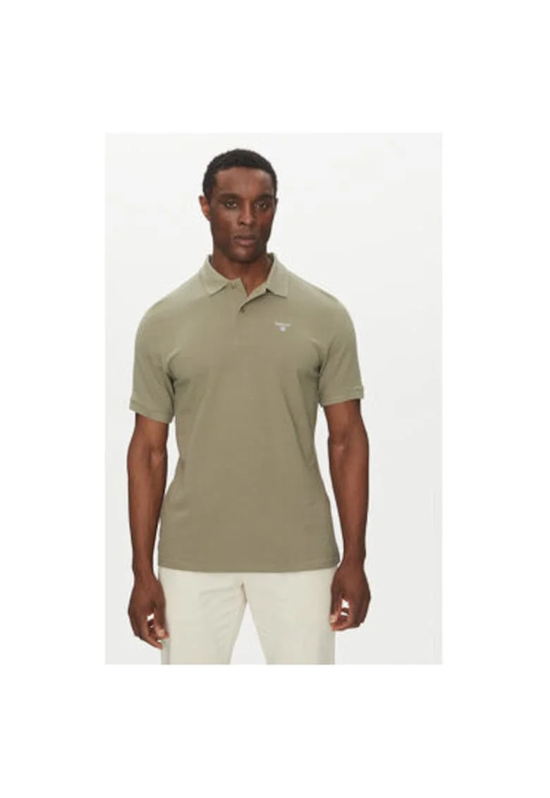 Tricou polo barbati  MML0358OL38, Bumbac, Kaki, Kaki