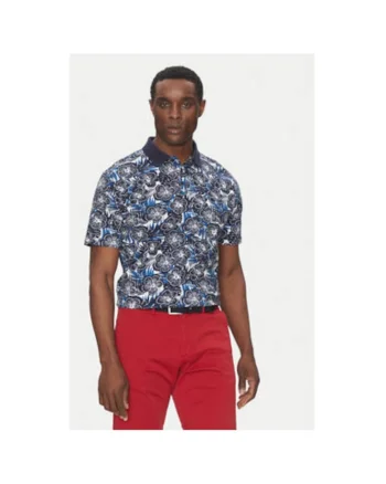 Tricou polo barbati  74028690, Bumbac, Bleumarin, Bleumarin