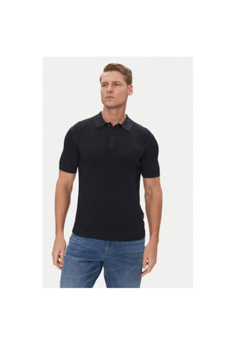Tricou Polo barbati  10019222 30045448, Bumbac, Bleumarin, Bleumarin