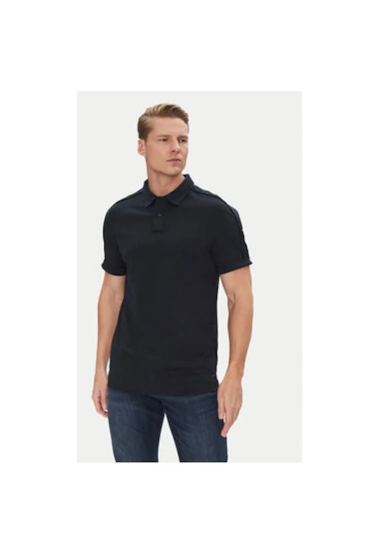 Tricou Polo barbati  10019272 30045558, Bumbac organic, Bleumarin, Bleumarin