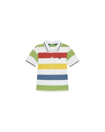 Tricou Polo pentru baieti  39QAG300V, Bumbac, Multicolor, Multicolor
