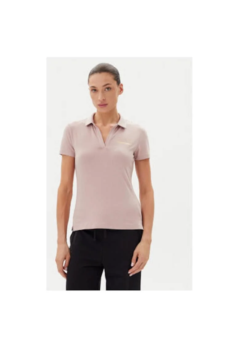 Tricou Polo dama  Emporio Armani, 7W000266 AF12500, Bumbac/Modal, Roz, Roz
