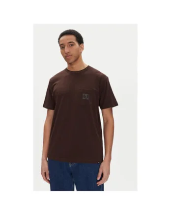 Tricou barbati  ADYZT05377, Bumbac/Bumac reciclat, Maro, Maro
