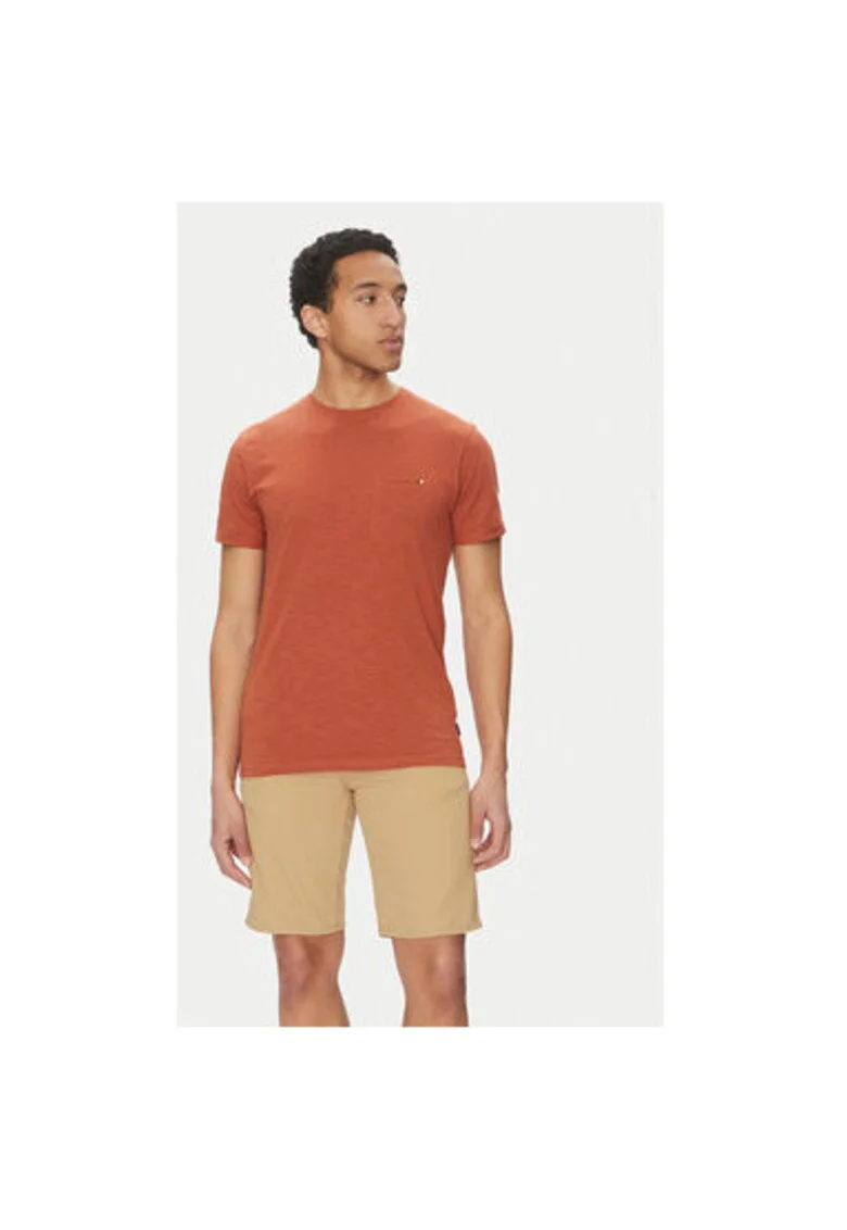 Tricou barbati  INAndorra 41-104, Bumbac, Portocaliu, Portocaliu