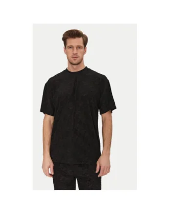 Tricou barbati  SHZ21896011, Poliester, Negru, Negru