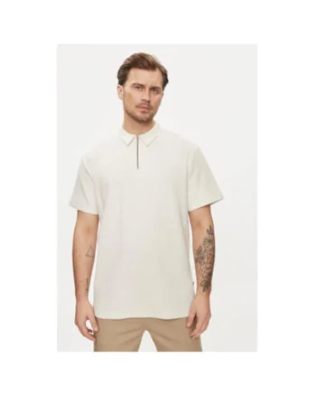 Tricou barbati,  303594657, Bumbac, Bej, Bej