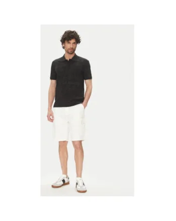 Tricou polo barbati  JS402, Bumbac, Negru, Negru