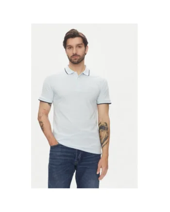 Tricou polo barbati  30-404010, Bumbac, Albastru, Albastru