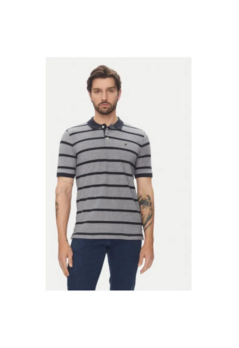 Tricou Polo barbati  C5 21414.2115, Bumbac, Bleumarin, Bleumarin