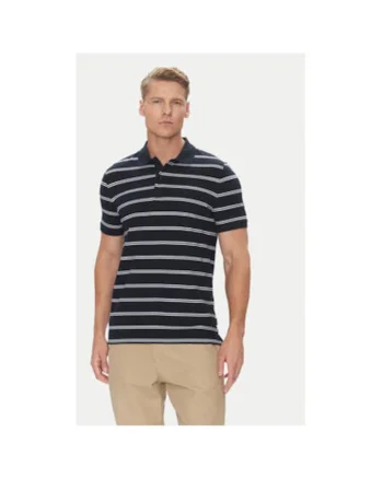 Tricou polo barbati  C5 21364.2111, Bumbac, Bleumarin, Bleumarin