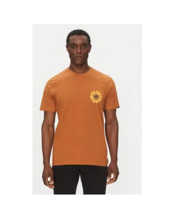 Tricou barbati  EQYZT08036-CMN0, Bumbac organic, Maro, Maro