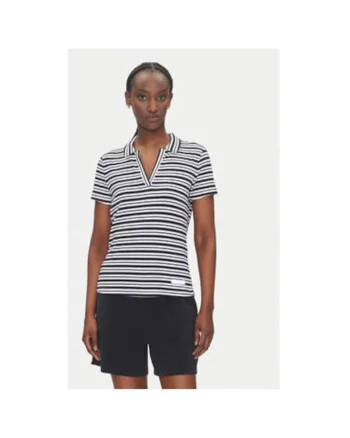 Tricou Polo dama  Emporio Armani, 7W000490 AF12654, Viscoza/Elastan, 99875, Alb
