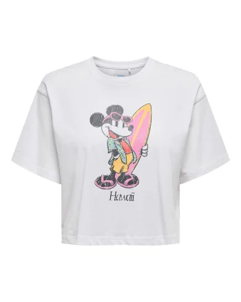 Tricou dama  15348126, Bumbac organic, 47975, Alb