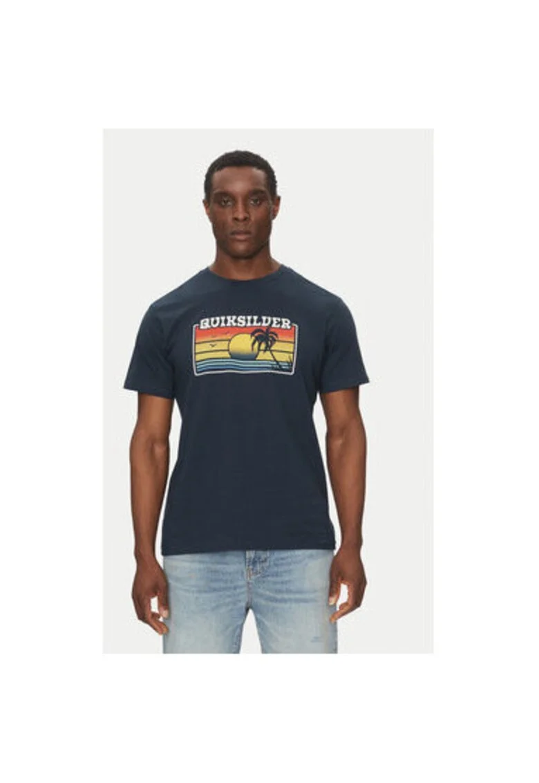 Tricou barbati  EQYZT08065-KTP0, Bumbac, 456775, Bleumarin