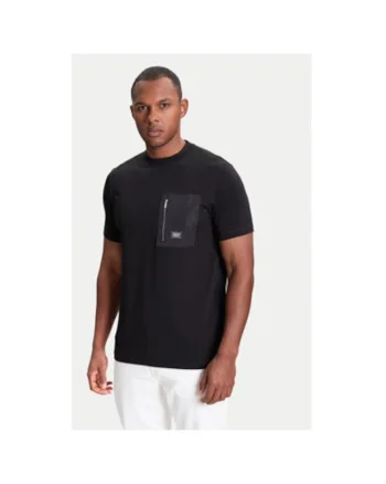 Tricou barbati  755046 553235, Bumbac, 547679, Negru