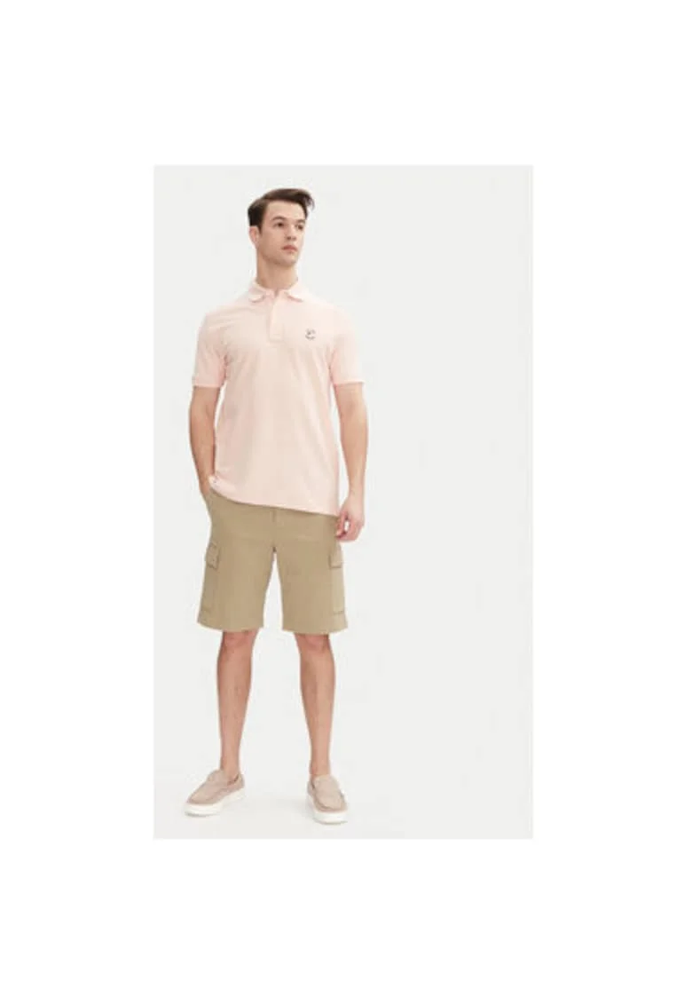 Tricou polo barbati  INWadim 40-913, Bumbac, 26797, Roz