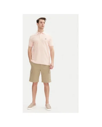Tricou polo barbati  INWadim 40-913, Bumbac, 26797, Roz