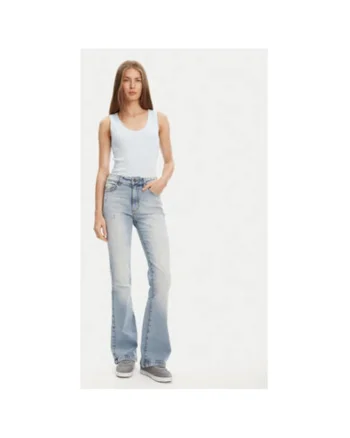 Top dama  3GA2DH0107, Albastru deschis
