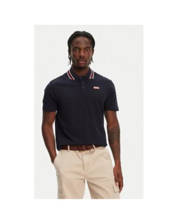Tricou polo barbati  HARM0037242, Bumbac, Bleumarin, Bleumarin