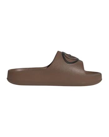 Papuci Adilette 00s cu imprimeu logo, Maro