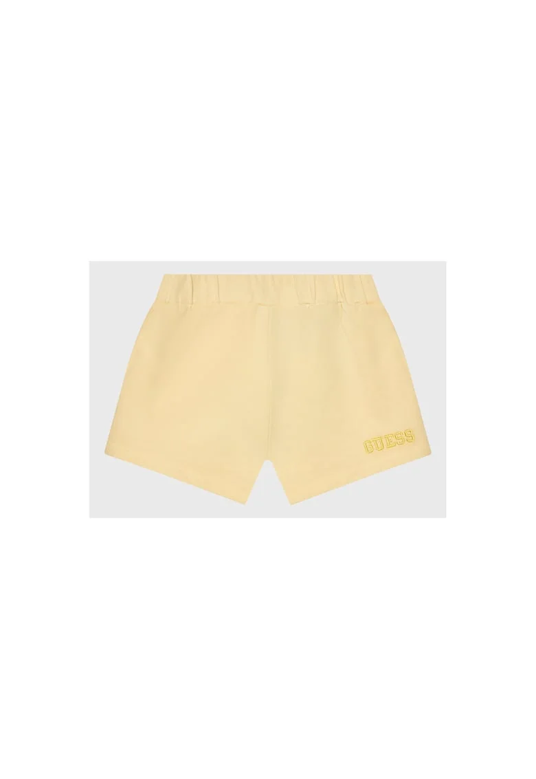 Pantaloni scurti copii,  Bumbac, Bej, Bej