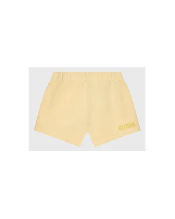 Pantaloni scurti copii,  Bumbac, Bej, Bej