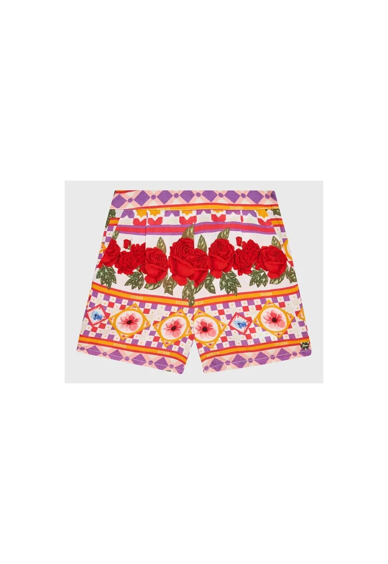 Pantaloni scurti copii,  Viscoza, Multicolor, Multicolor