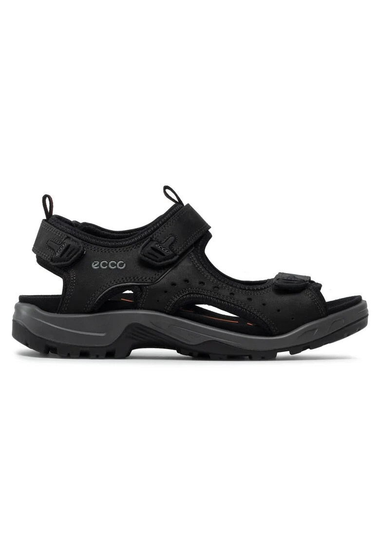 Sandale barbati  82204412001, Piele naturala, 40 EU, Negru