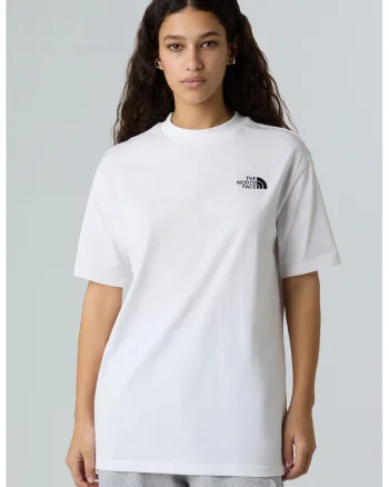 Tricou supradimensionat Essential, Alb