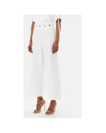 Pantaloni dama  ACPA0007465, Alb