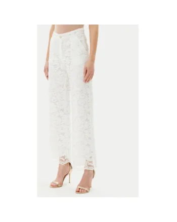 Pantaloni dama  ACPA0007394, Alb