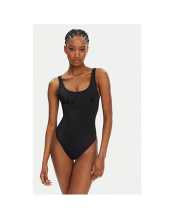 Costum de baie Dama,  305313324, Poliamida, Elastan, Negru, Negru