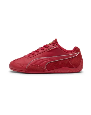 Pantofi sport flatform Ferrari Speedcat, Rosu vermillion