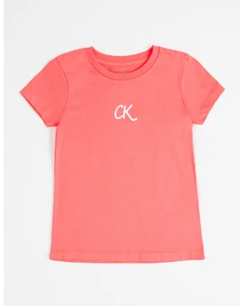 Tricou slim fit de bumbac, Fucsia