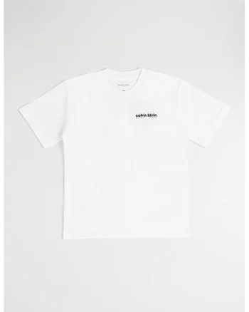 Tricou din bumbac cu logo supradimensionat, Rosu/Alb optic/Albastru